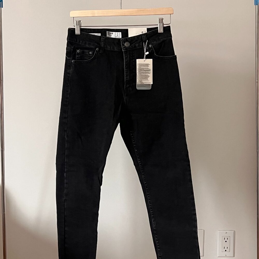 Bershka Black Ankle & Cropped Jeans - Picture 2 of 6